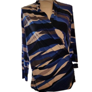 Criss cross blouse